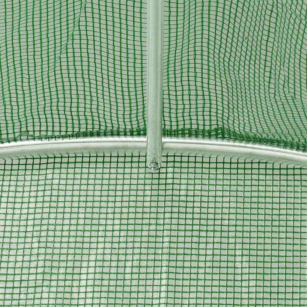 Tuinkas Met Stalen Frame 120 M² 20X6X2,85 M 20 x 6 x 2.85 m