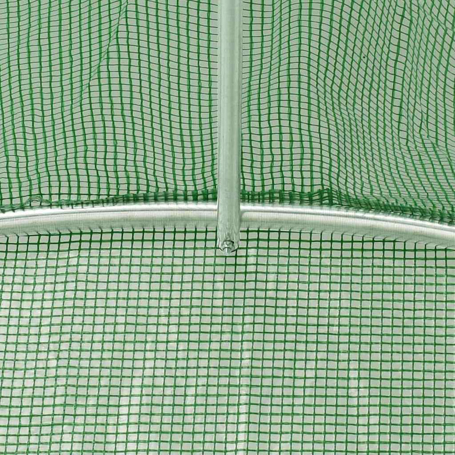 Tuinkas Met Stalen Frame 120 M² 20X6X2,85 M 20 x 6 x 2.85 m
