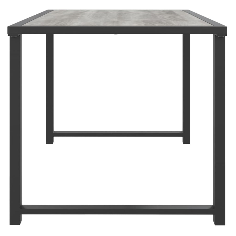Tuintafel 55X40X37 Cm Staal Antracietkleurig