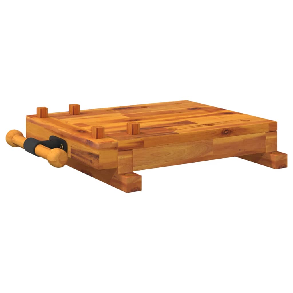 Tafelwerkbank Met Bankschroef 52X44X9,5 Cm Massief Acaciahout