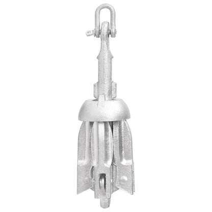 Anker Inklapbaar 0,7 Kg Smeedijzer Zilver 0.7 kg zonder touw