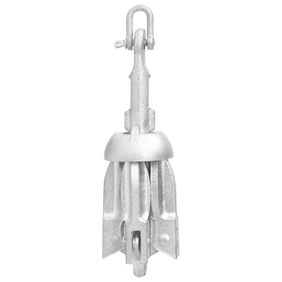 Anker Inklapbaar 0,7 Kg Smeedijzer Zilver 0.7 kg zonder touw