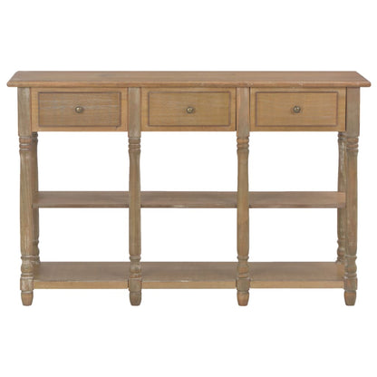 Wandtafel 110X30X76 Cm Bewerkt Hout