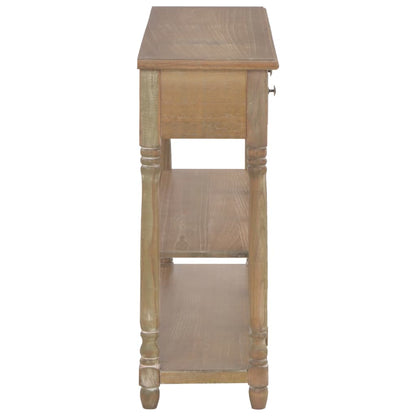 Wandtafel 110X30X76 Cm Bewerkt Hout