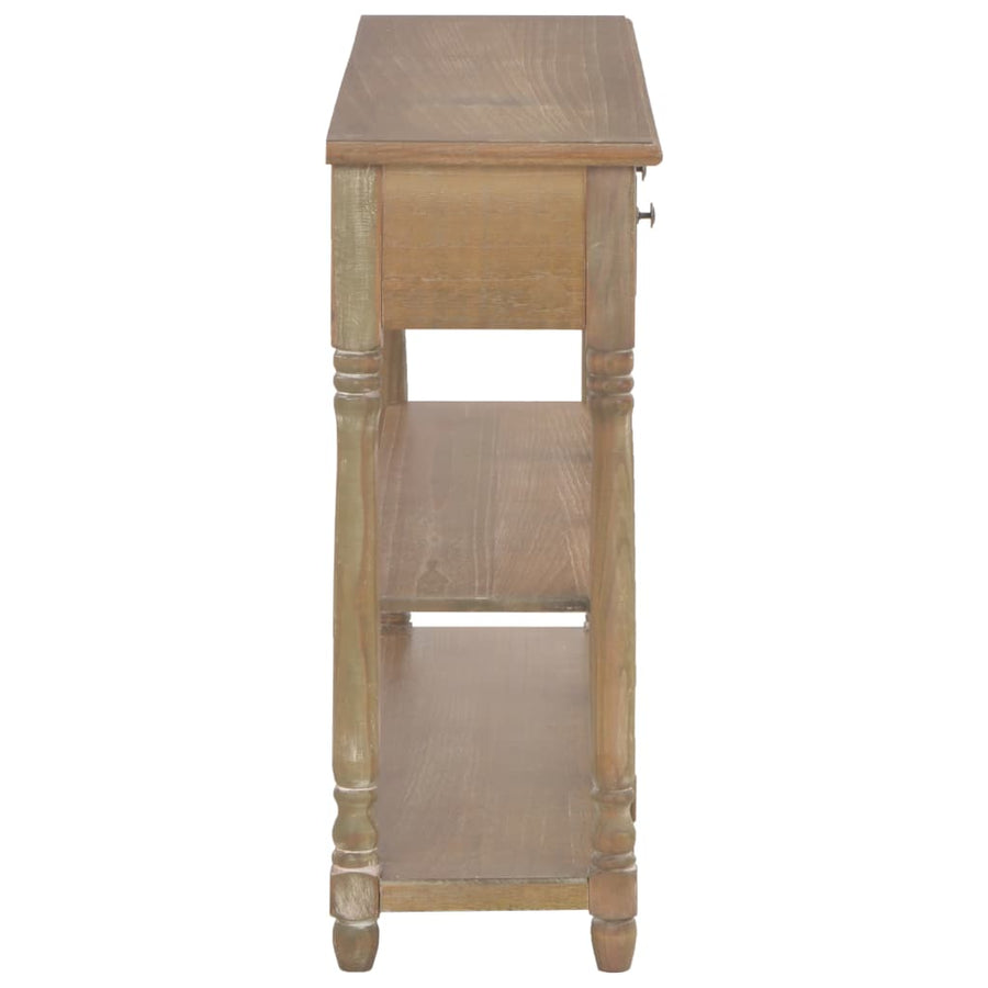 Wandtafel 110X30X76 Cm Bewerkt Hout