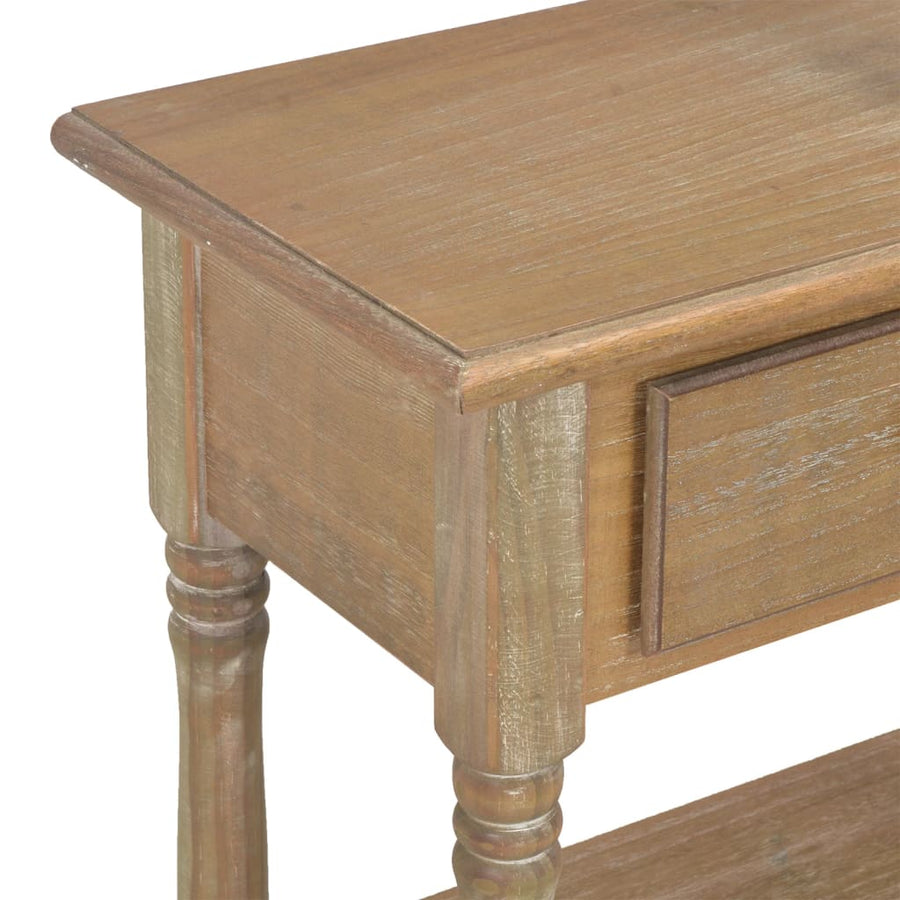 Wandtafel 110X30X76 Cm Bewerkt Hout