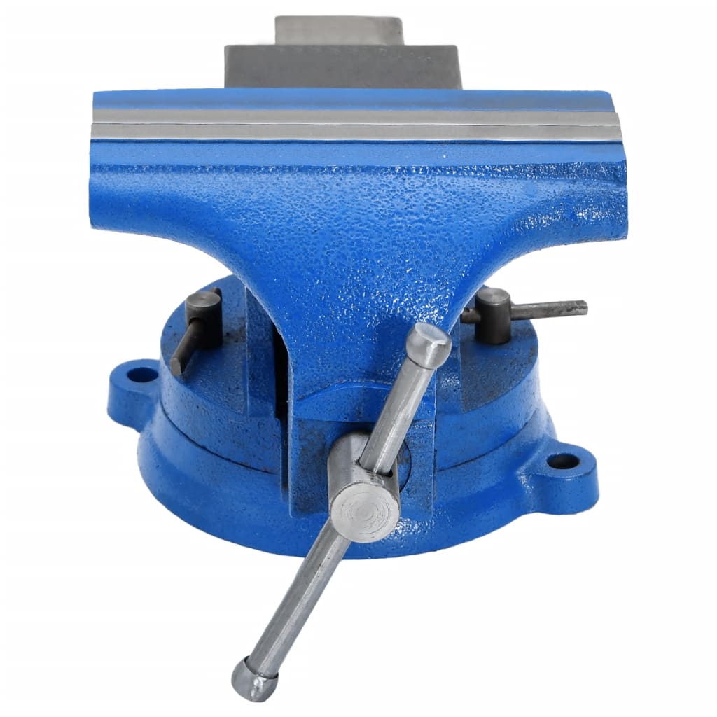 Bankschroef Gietijzer Blauw 150 mm