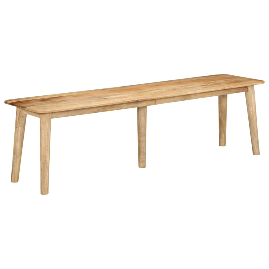 Bankje 160X40X45 Cm Massief Mangohout Bruin