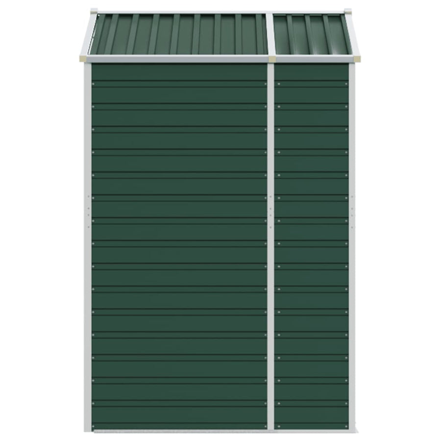 Tuinschuur Gegalvaniseerd Staal 191 x 130 x 198 cm Groen