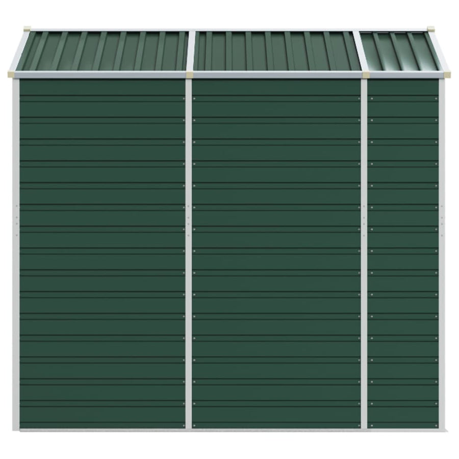 Tuinschuur 191X215X198 Cm Gegalvaniseerd Staal Groen