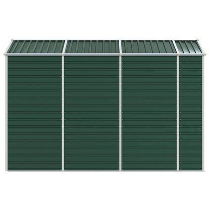 Tuinschuur Gegalvaniseerd Staal 191 x 300 x 198 cm Groen