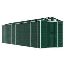 Tuinschuur Gegalvaniseerd Staal 191 x 725 x 198 cm Groen