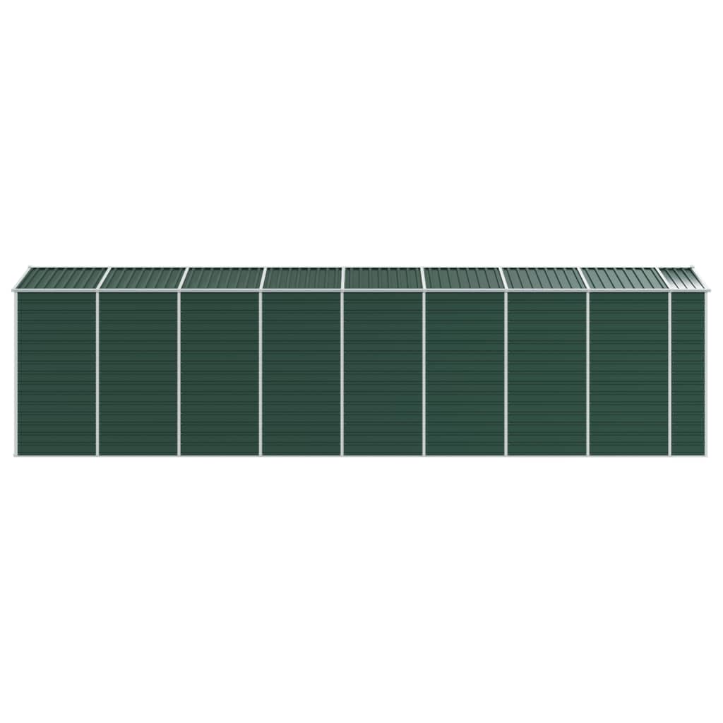 Tuinschuur Gegalvaniseerd Staal 191 x 725 x 198 cm Groen