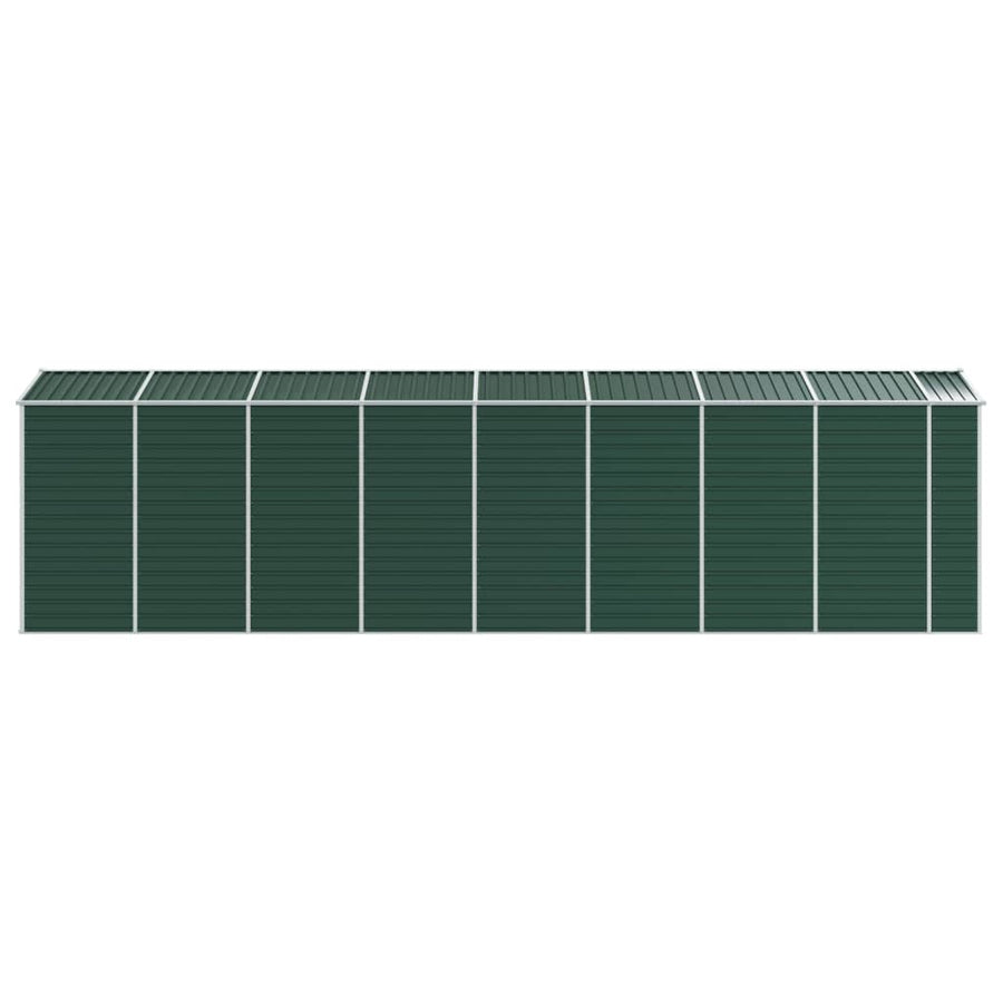 Tuinschuur Gegalvaniseerd Staal 191 x 725 x 198 cm Groen