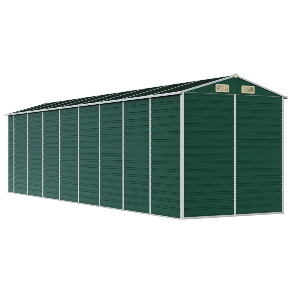 Tuinschuur Gegalvaniseerd Staal 191 x 725 x 198 cm Groen