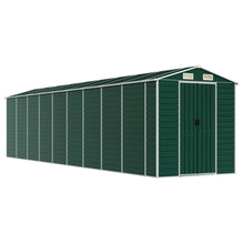 Tuinschuur 191X810X198 Cm Gegalvaniseerd Staal Groen