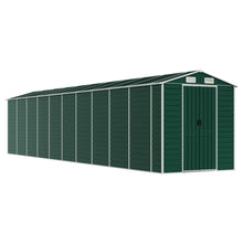 Tuinschuur Gegalvaniseerd Staal 191 x 895 x 198 cm Groen