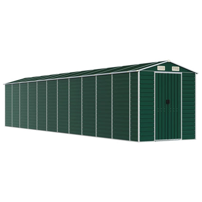 Tuinschuur 191X980X198 Cm Gegalvaniseerd Staal Groen