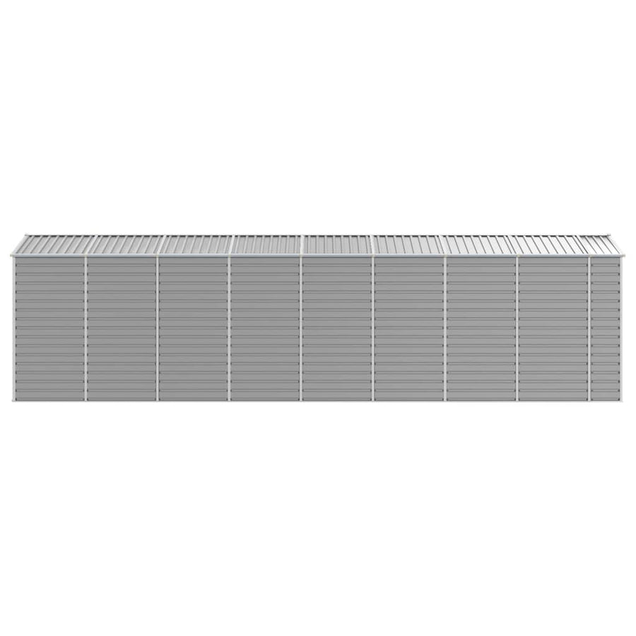 Tuinschuur Gegalvaniseerd Staal 191 x 725 x 198 cm Lichtgrijs