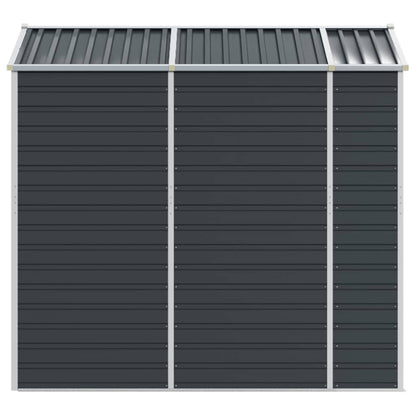 Tuinschuur Gegalvaniseerd Staal Kleurig 191 x 215 x 198 cm Antraciet