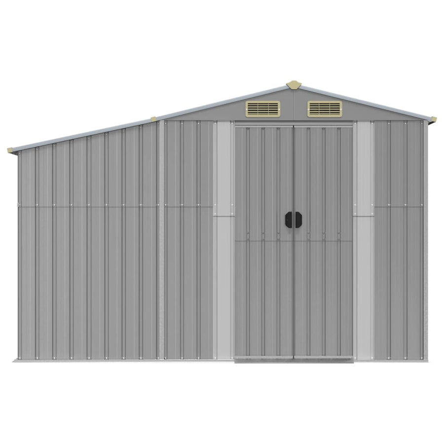 Tuinschuur Gegalvaniseerd Staal 277 x 279 x 179 cm Grijs