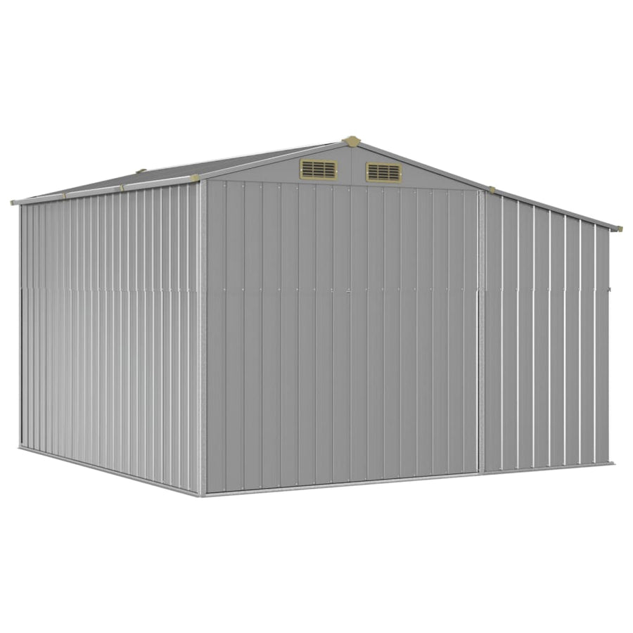 Tuinschuur Gegalvaniseerd Staal 277 x 279 x 179 cm Grijs
