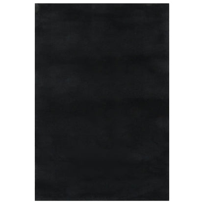 Vloerkleed shaggy zwart 240x305 cm polyester