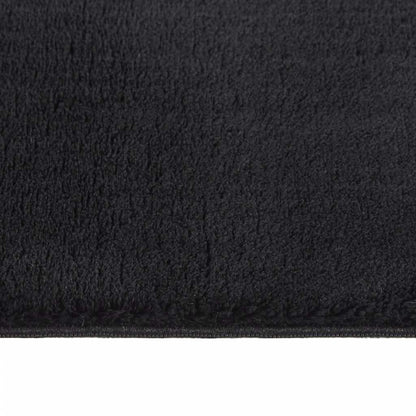 Vloerkleed shaggy zwart 240x305 cm polyester