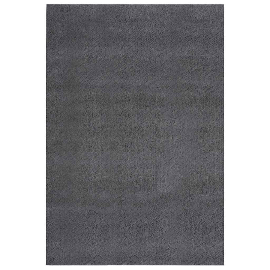 Vloerkleed shaggy antracietkleurig 240x340 cm polyester