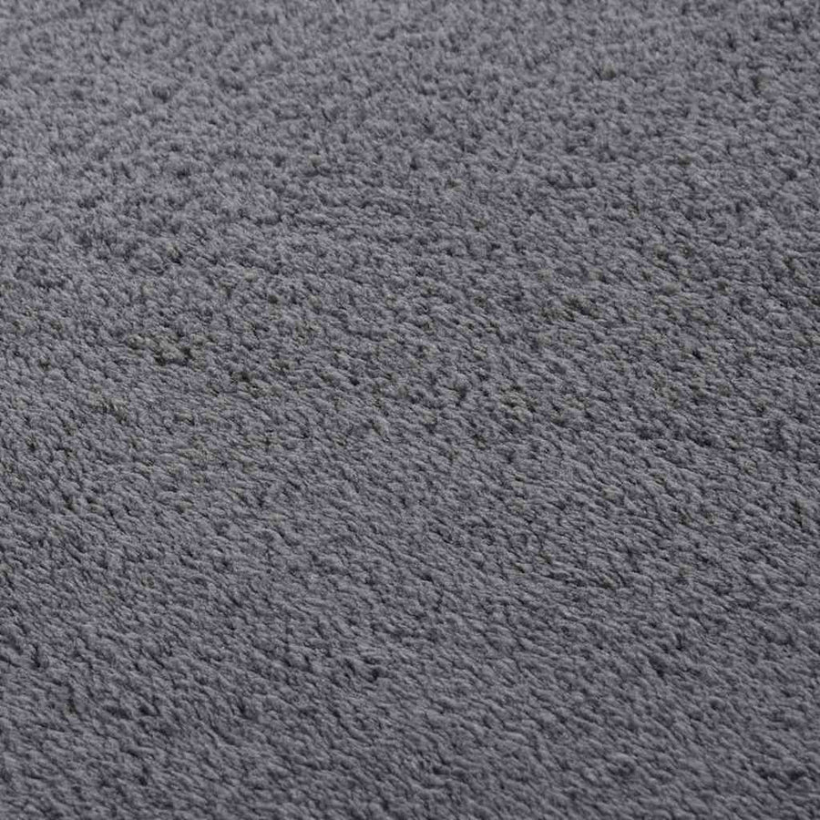 Vloerkleed shaggy antracietkleurig 240x340 cm polyester