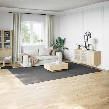 Vloerkleed shaggy antracietkleurig 240x340 cm polyester