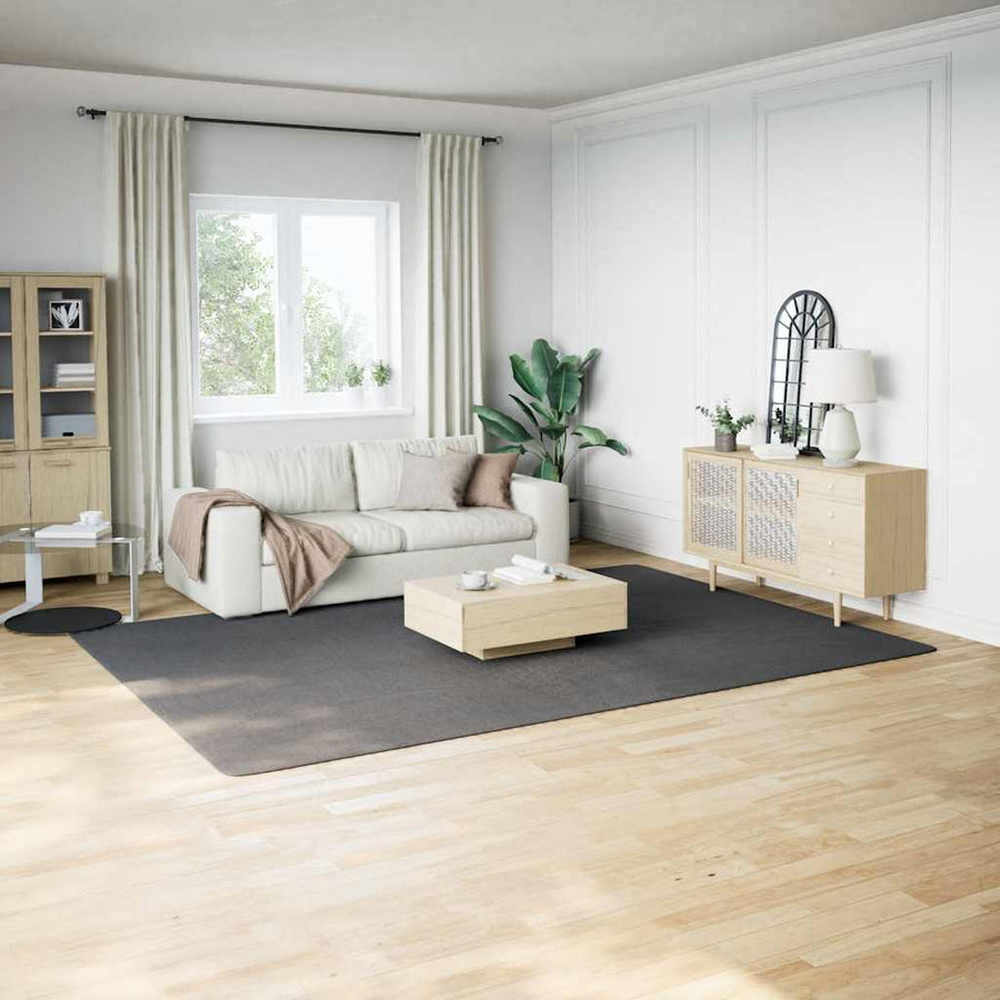 Vloerkleed shaggy antracietkleurig 240x340 cm polyester