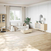Vloerkleed crèmewit 240x340 cm polyester