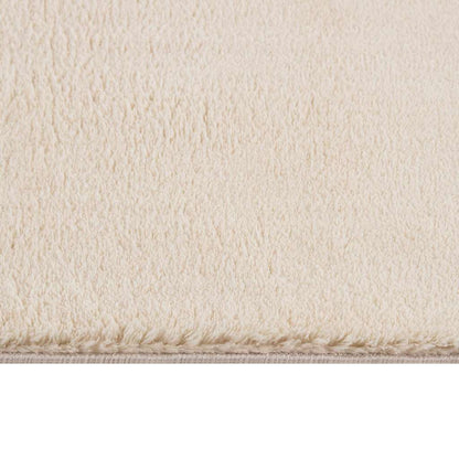 Vloerkleed shaggy beige 120x183 cm polyester