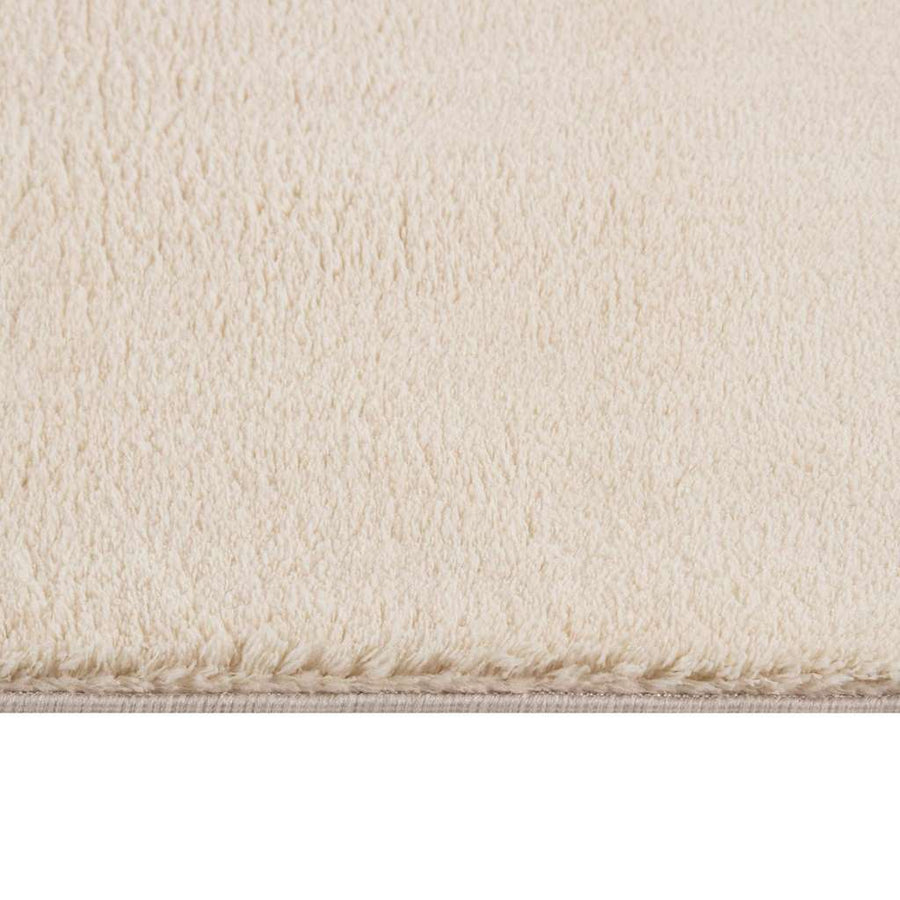 Vloerkleed shaggy beige 120x183 cm polyester