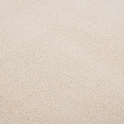 Vloerkleed shaggy beige 120x183 cm polyester