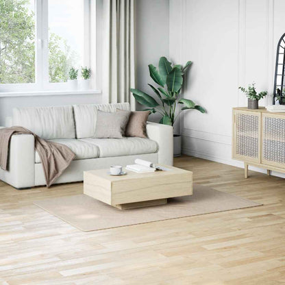 Vloerkleed shaggy beige 120x183 cm polyester