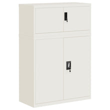 Archiefkast Staal 90 x 40 x 130 cm Wit