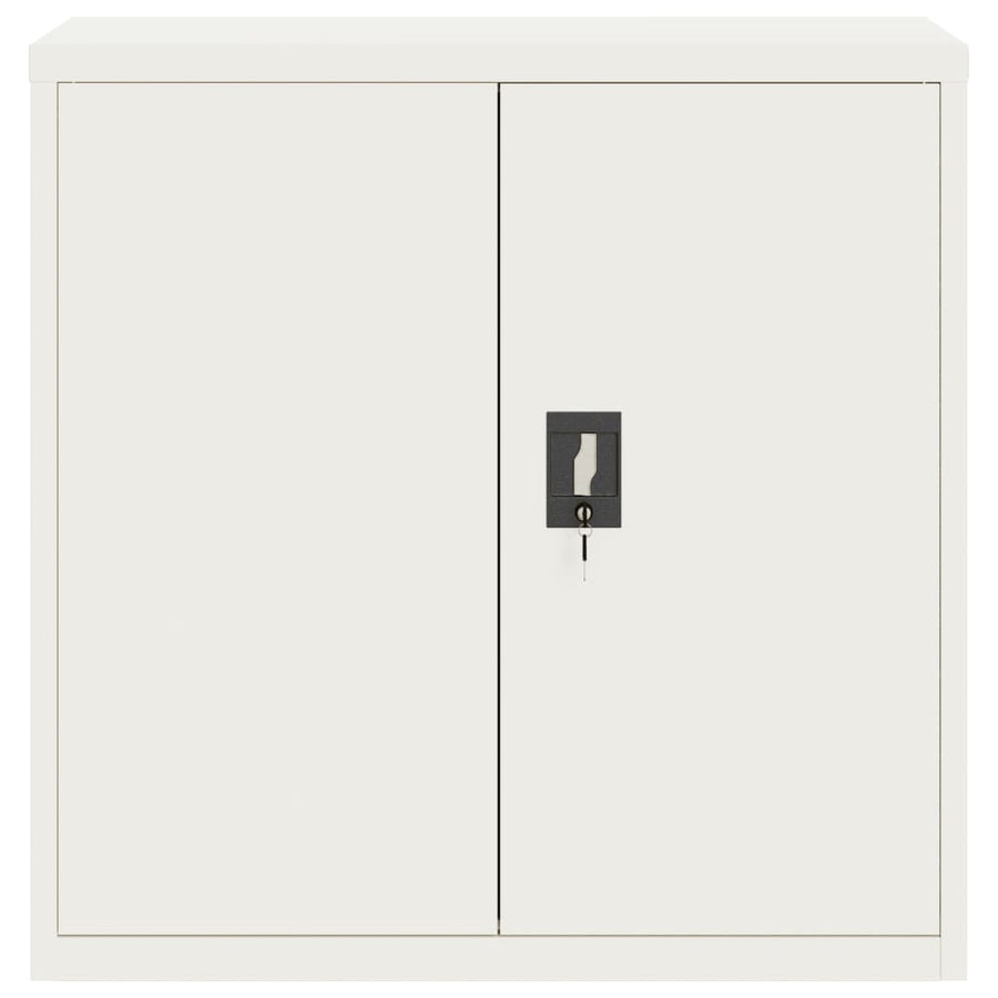 Archiefkast Staal 90 x 40 x 130 cm Wit