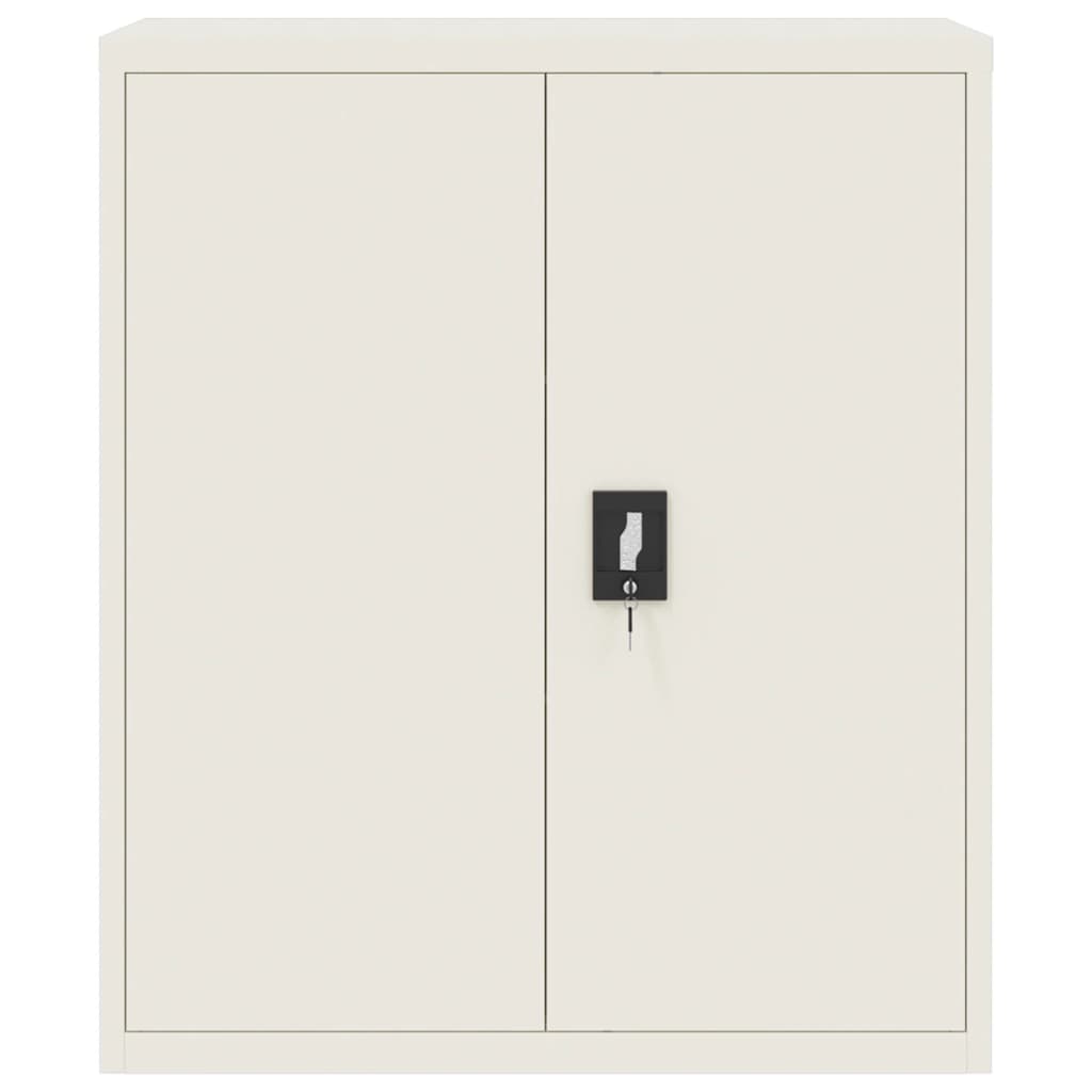 Archiefkast Staal 90 x 40 x 145 cm Wit