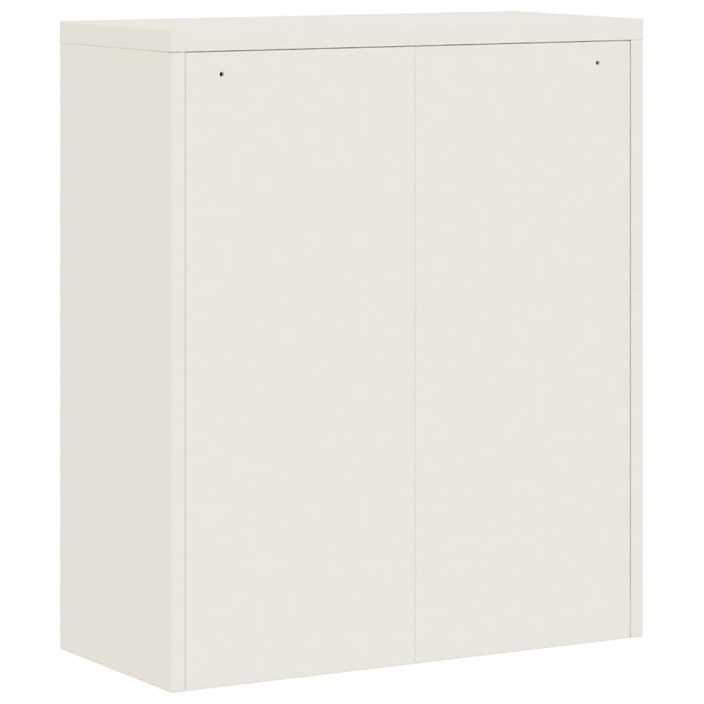 Archiefkast Staal 90 x 40 x 145 cm Wit