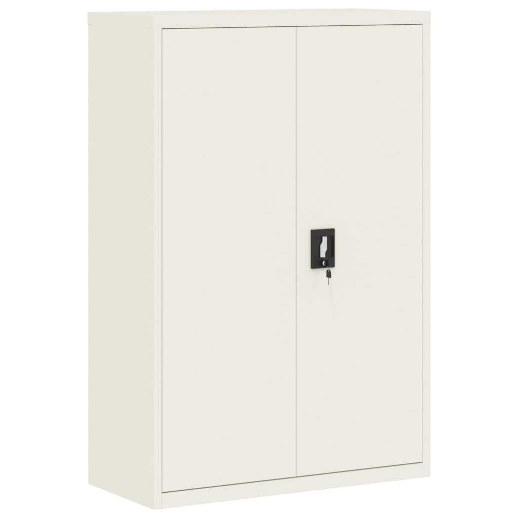 Archiefkast 90x40x180 cm staal wit