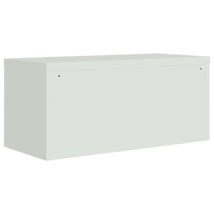 Archiefkast 90X40X130 Cm Staal Lichtgrijs 90 x 40 x 130 cm