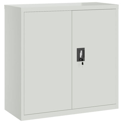 Archiefkast 90X40X130 Cm Staal Lichtgrijs 90 x 40 x 130 cm