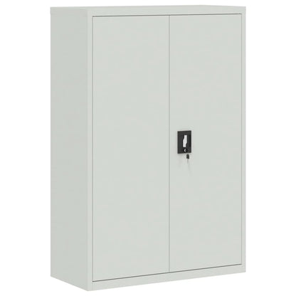 Archiefkast 90X40X180 Cm Staal Lichtgrijs 90 x 40 x 180 cm