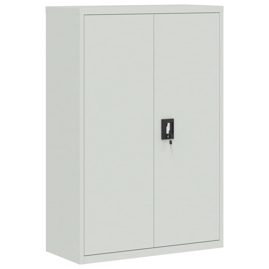 Archiefkast 90X40X180 Cm Staal Lichtgrijs 90 x 40 x 180 cm