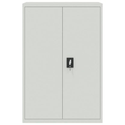 Archiefkast 90X40X180 Cm Staal Lichtgrijs 90 x 40 x 180 cm