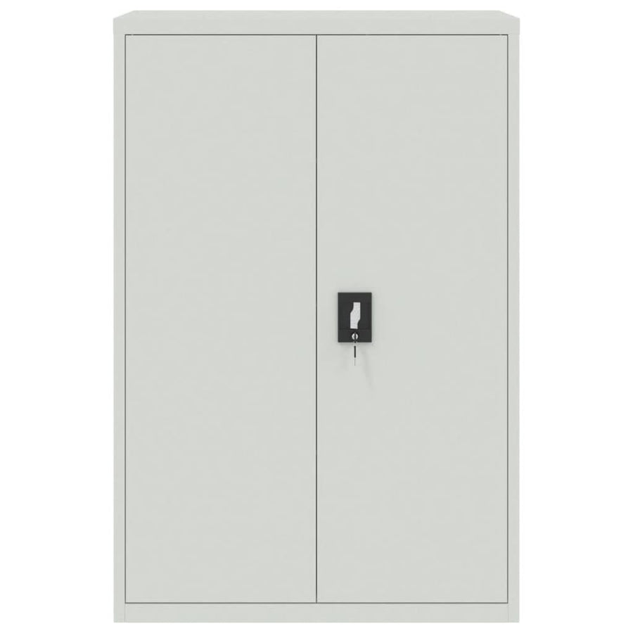 Archiefkast 90X40X180 Cm Staal Lichtgrijs 90 x 40 x 180 cm