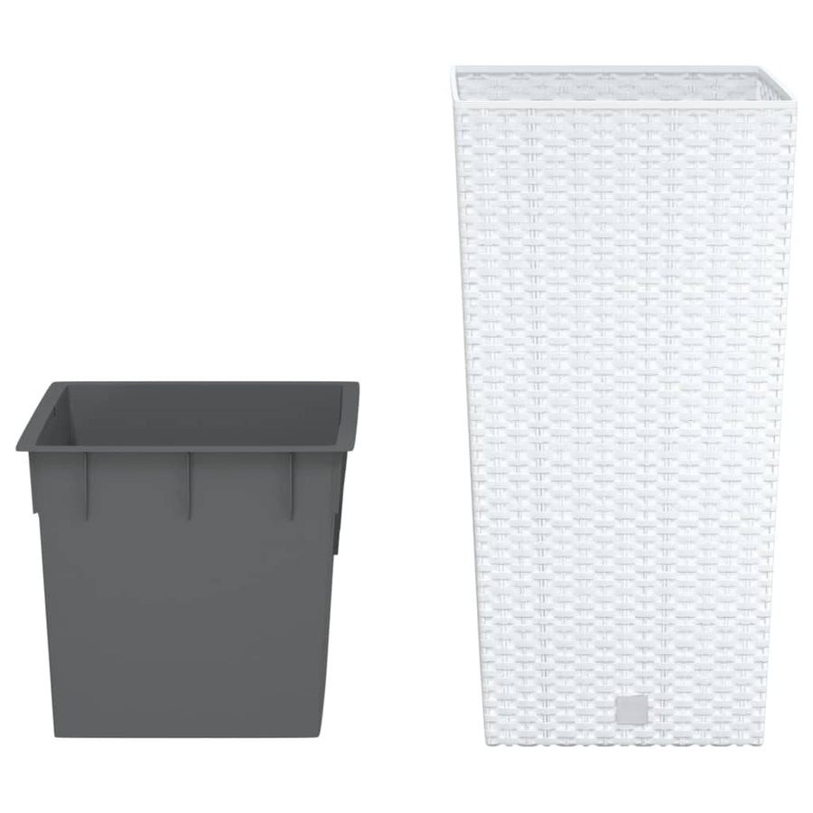 Plantenbak Met Uitneembare Bak Rattan-Look 11/26,5 L Pp 26.5 l