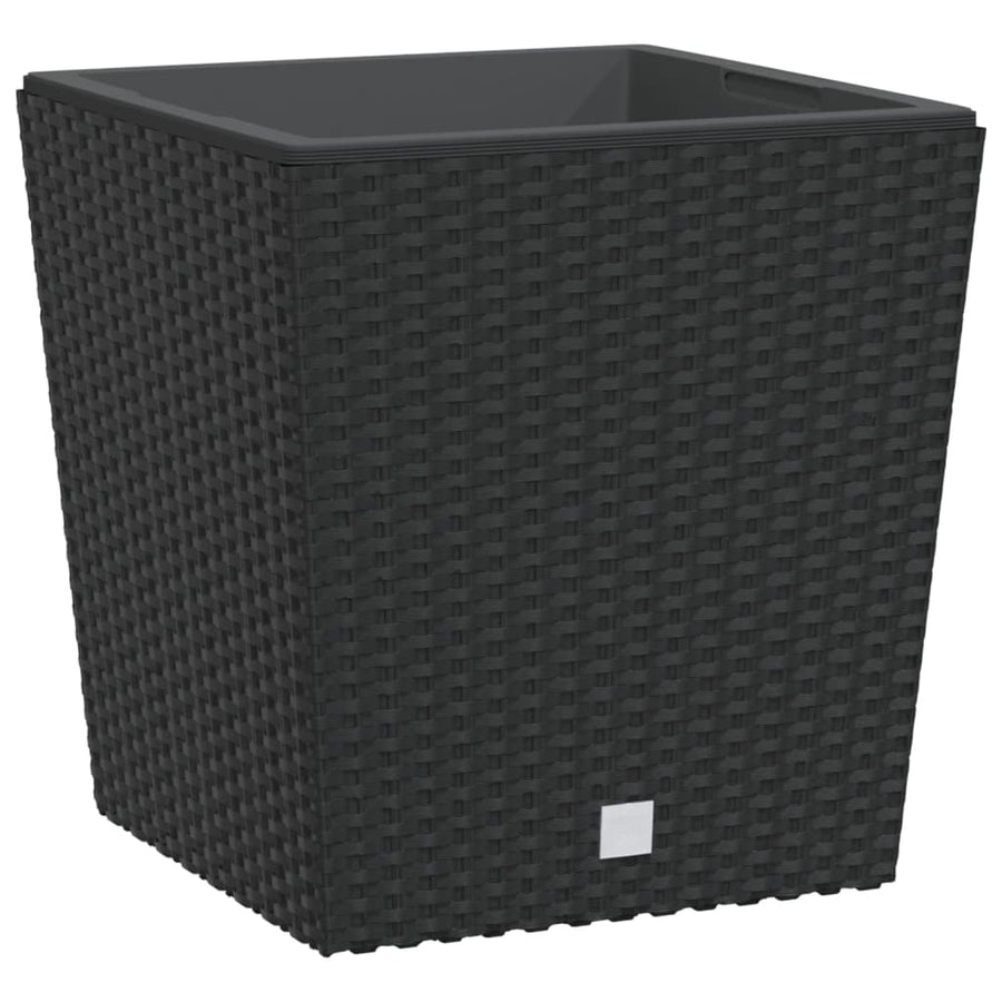 Plantenbak Met Uitneembare Bak Rattan-Look 21/ Pp 32 l
